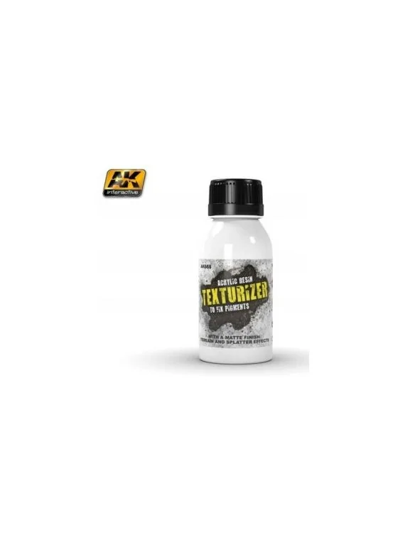 AK Texturizer: Acrylic Resin 100ml (AK665) de AK Interactive en Materiales | La Cueva Roja