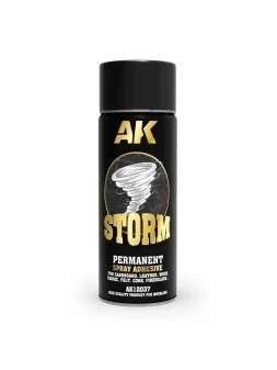 AK Permanet Spray Adhesive Storm 400ml de AK Interactive en Ak Interactive | La Cueva Roja