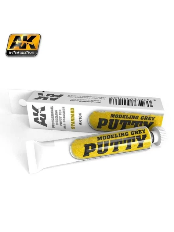 Ak Modeling Grey Putty 20ml de AK Interactive en Masillas | La Cueva Roja