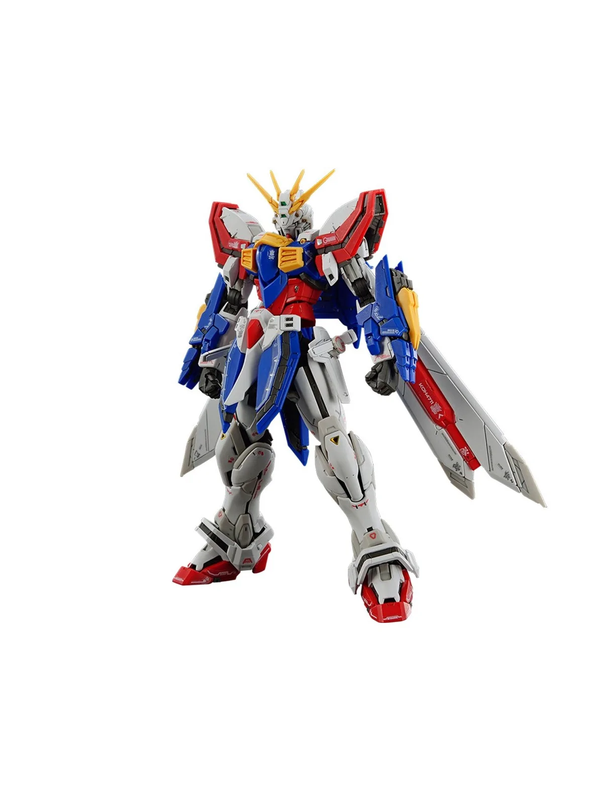 Gundam: Mobile Fighter G Gundam 1/144 Plastic Model Kit RG God (14 cm) de Bandai en Maquetas | La Cueva Roja