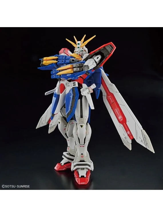 Gundam: Mobile Fighter G Gundam 1/144 Plastic Model Kit RG God (14 cm) de Bandai en Maquetas | La Cueva Roja