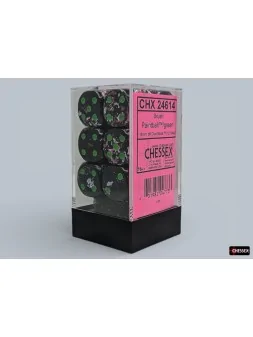 12 Dice Brush Paintball/green 16mm d6 Dice Block de Chessex en Dados | La Cueva Roja
