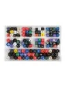Loose Dice Samplers, Displays & 125 Polyhedral Dice Assortments de Chessex en Dados | La Cueva Roja