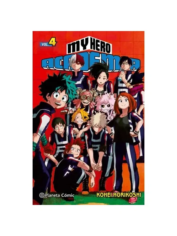 My Hero Academia 04 de Planeta Comic en Mangas | La Cueva Roja