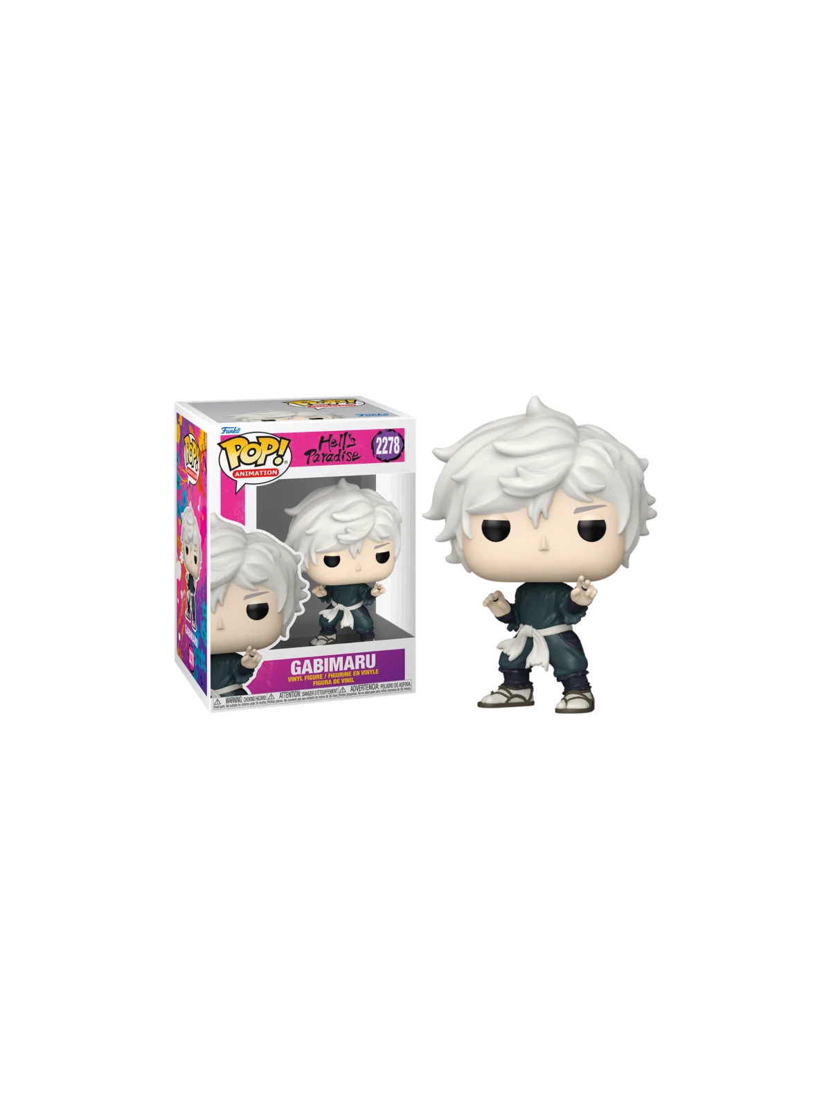 Funko POP! Hell's Paradise: Gabimaru (2278) de Funko en Funko Pop | La Cueva Roja