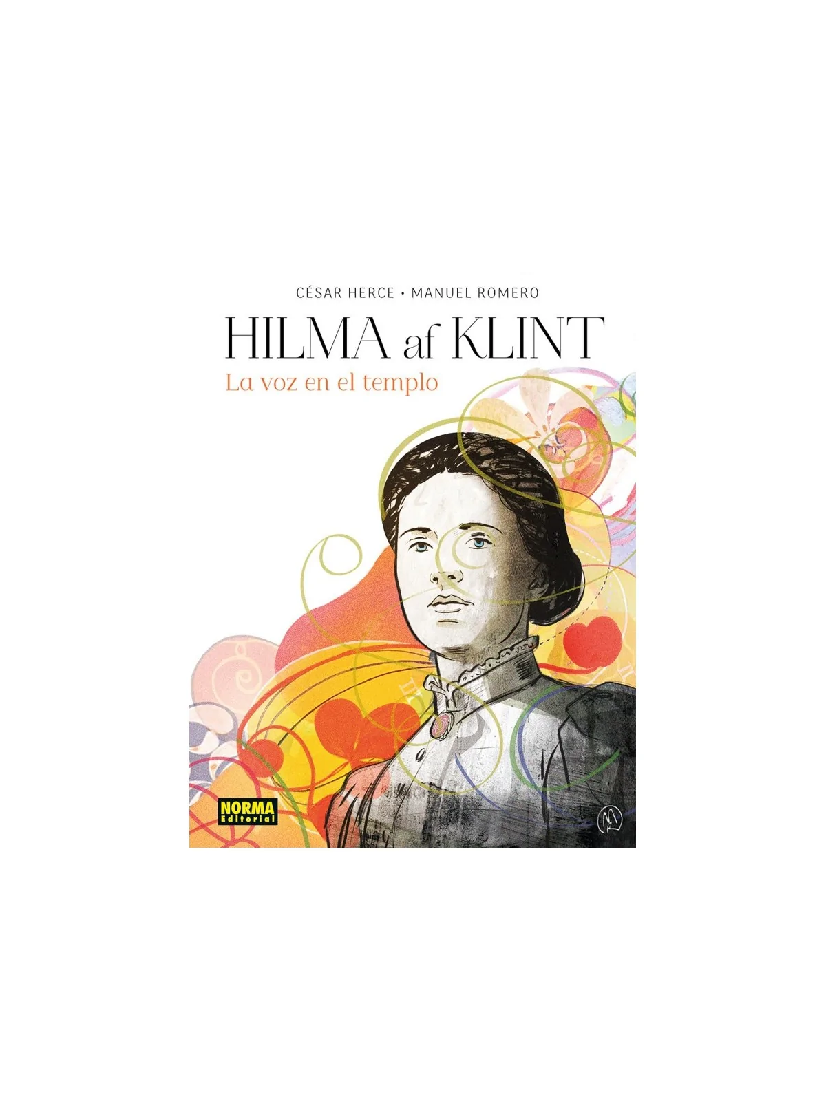 Hilma af Klint. La Voz en el Templo de Norma Editorial en Novelas Gráficas | La Cueva Roja