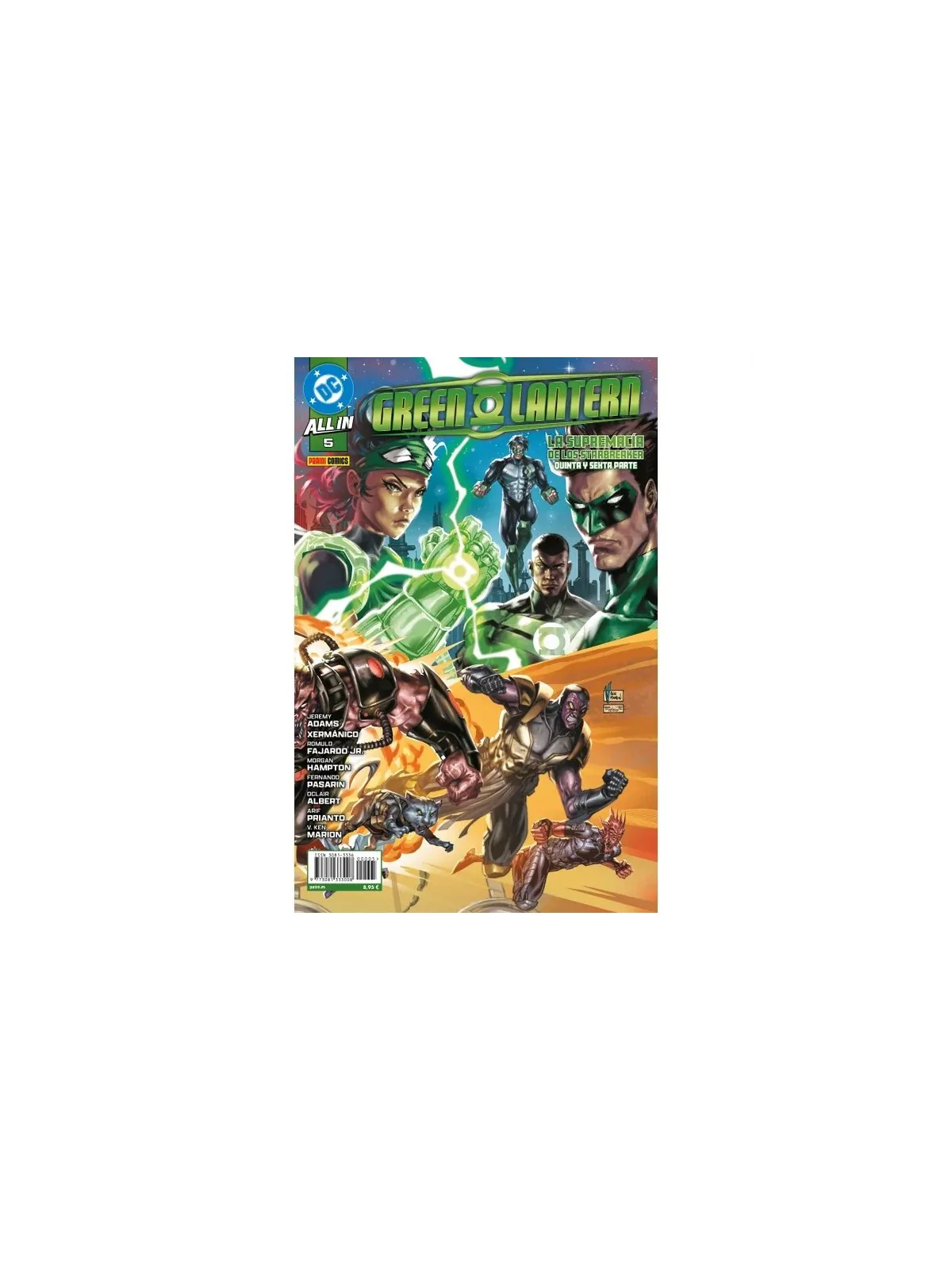 All In Green Lantern Corps 05 de Panini Comics en Cómics Americano | La Cueva Roja