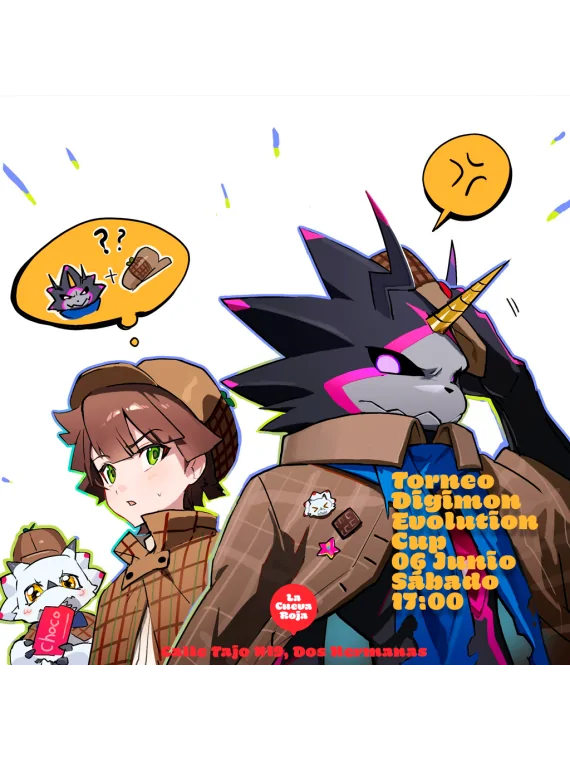 Torneo Digimon Evolution Cup - 06 Junio de  en Eventos | La Cueva Roja