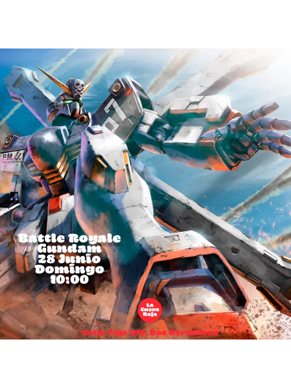 Presentación Gundam Battle Royale - 28 Junio de  en Eventos | La Cueva Roja