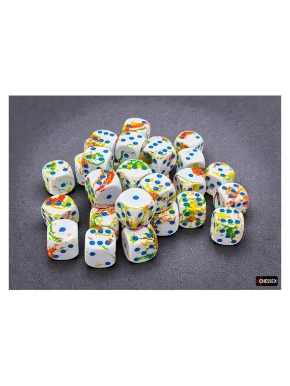 36 Dice Brush Breezy/Blue Dice Block de Last Level en Dados | La Cueva Roja