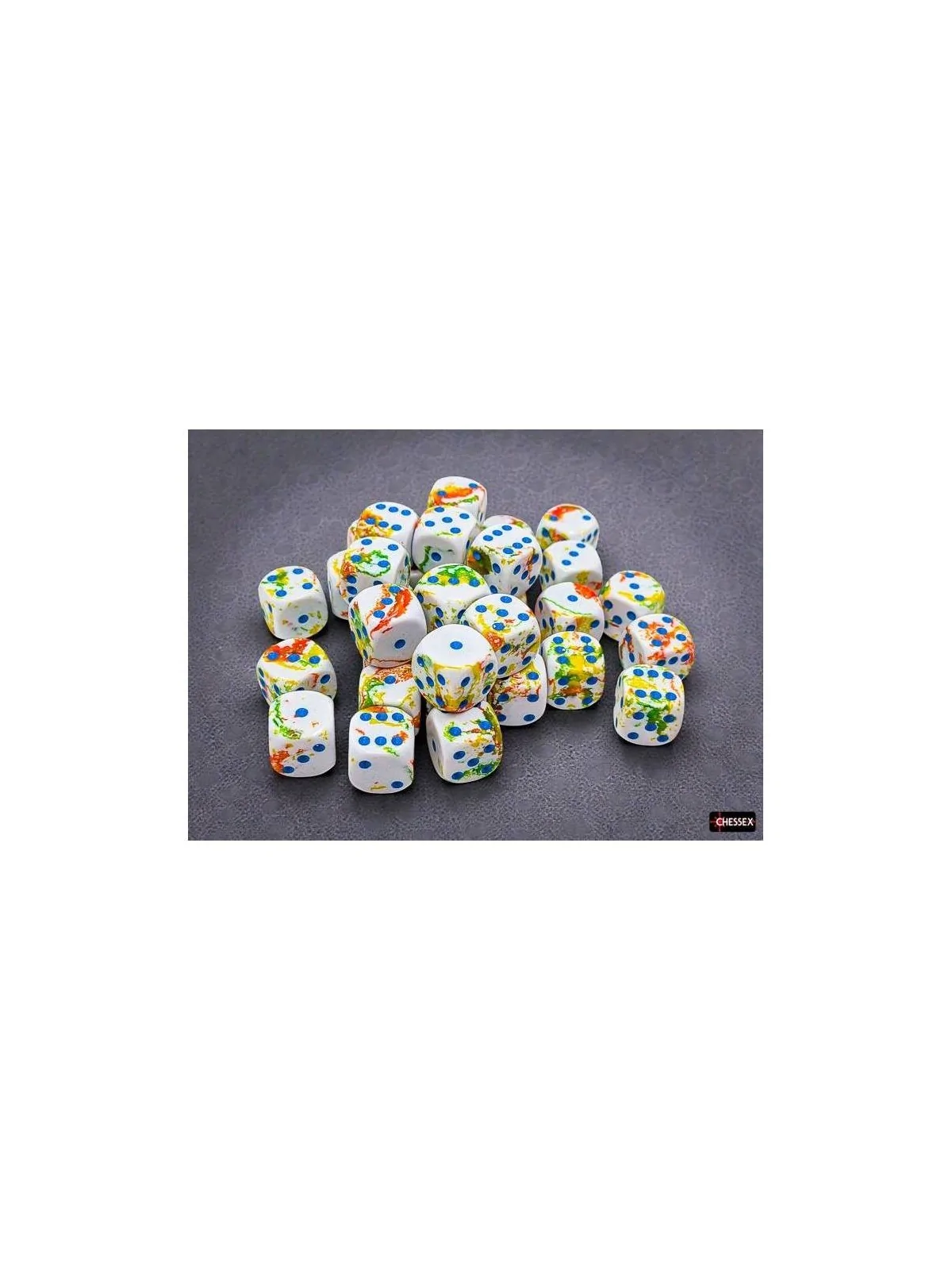 36 Dice Brush Breezy/Blue Dice Block de Last Level en Dados | La Cueva Roja