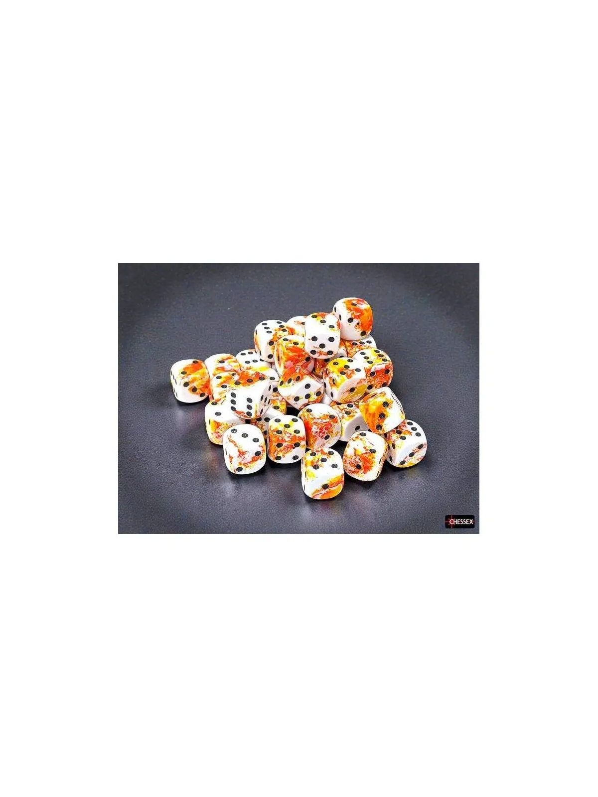 36 Dice Brush Sunrise/Black Dice Block de Last Level en Dados | La Cueva Roja
