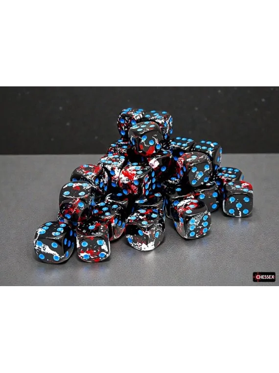 36 Dice Brush Dark Side/Blue Dice Block de Last Level en Dados | La Cueva Roja