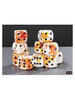 12 Dice Brush Sunrise /Black Dice Block de Last Level en Dados | La Cueva Roja