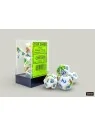 7 Dice Brush Polyhedral Breezy/Blue Dice Block de Last Level en Dados | La Cueva Roja