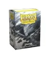 Dragon Shield: Standard Dual Matte Snow Nirin Blanco (100) de Dragon Shield en Fundas | La Cueva Roja
