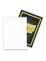 Dragon Shield: Standard Dual Matte Snow Nirin Blanco (100) de Dragon Shield en Fundas | La Cueva Roja