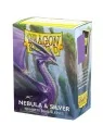 Dragon Shield: Standard Matte Dual Nebula and Silver (100) de Dragon Shield en Fundas | La Cueva Roja
