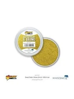 Dead Static Grass 2mm (180ml) de Warlord Games en Materiales | La Cueva Roja