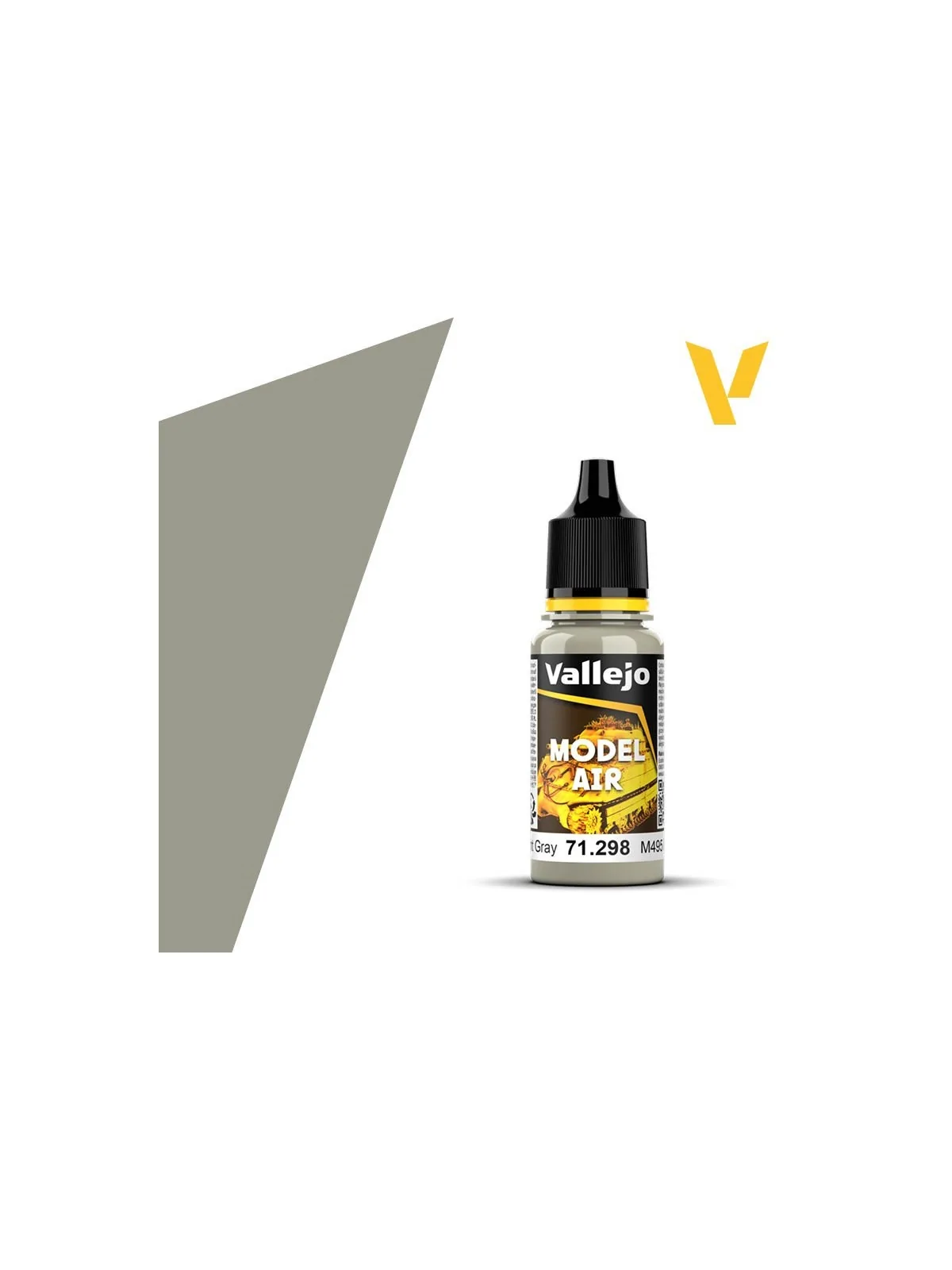 M495 Gris Claro Model Air Vallejo 18ml (71298) de Vallejo en Model Air | La Cueva Roja