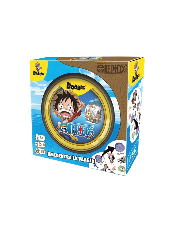 Dobble One Piece de Zygomatic en Juegos de Cartas | La Cueva Roja