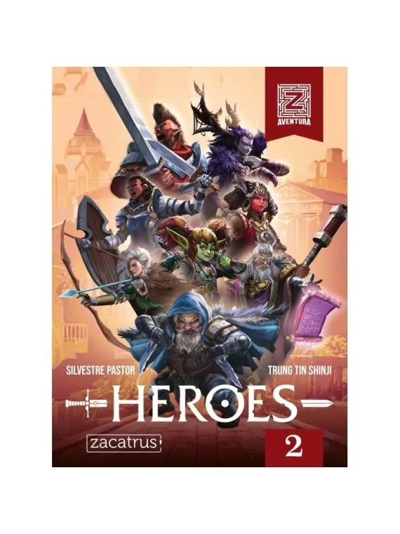 Aventura Z: Héroes de Zacatrus en Juegos de Tablero | La Cueva Roja