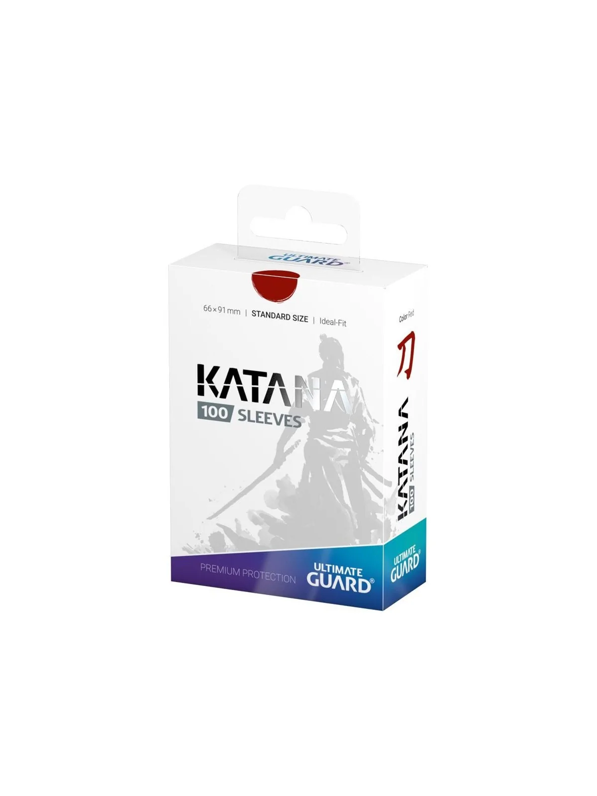 Ultimate Guard Katana Sleeves Standard Size (100) - Red de Ultimate Guard en Fundas | La Cueva Roja