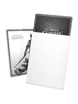 Ultimate Guard Katana Sleeves Standard Size (100) - White de Ultimate Guard en Fundas | La Cueva Roja