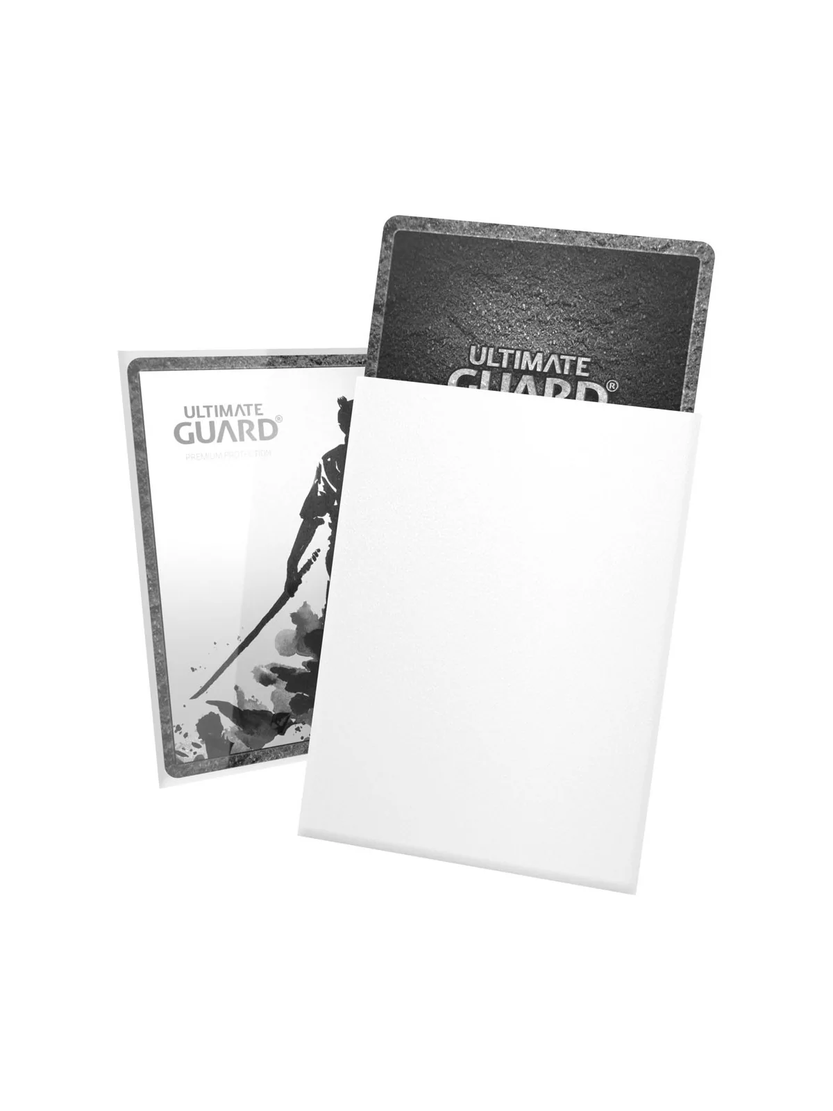 Ultimate Guard Katana Sleeves Standard Size (100) - White de Ultimate Guard en Fundas | La Cueva Roja