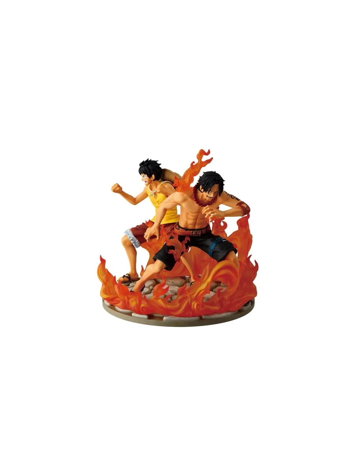 Figura Ichibansho Ace&Luffy Dramatic Memories One Piece 15cm de Bandai en Comics - Manga - Anime | La Cueva Roja