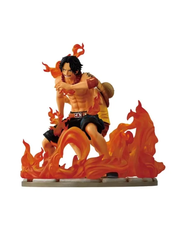 Figura Ichibansho Ace&Luffy Dramatic Memories One Piece 15cm de Bandai en Comics - Manga - Anime | La Cueva Roja