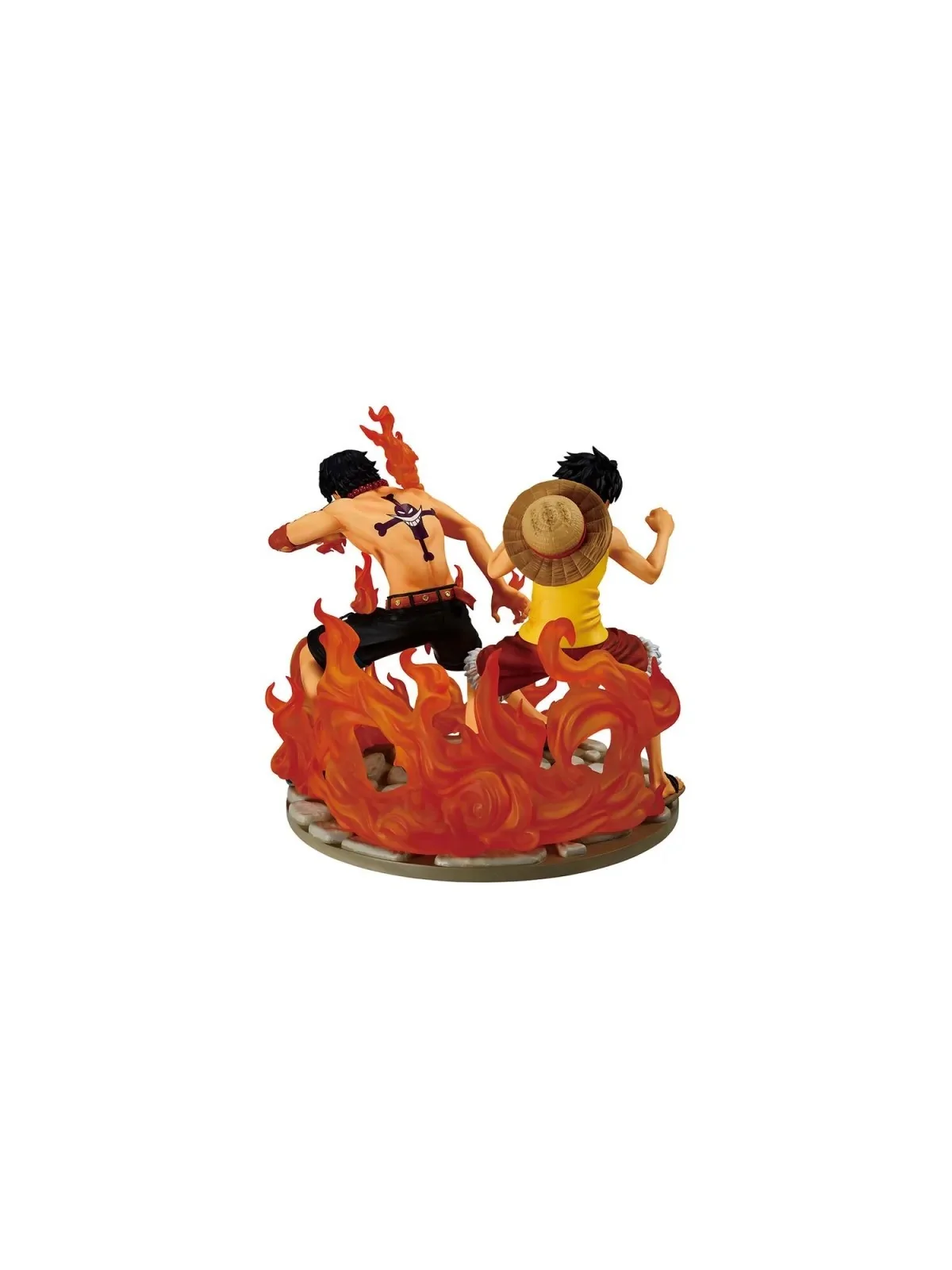 Figura Ichibansho Ace&Luffy Dramatic Memories One Piece 15cm de Bandai en Comics - Manga - Anime | La Cueva Roja