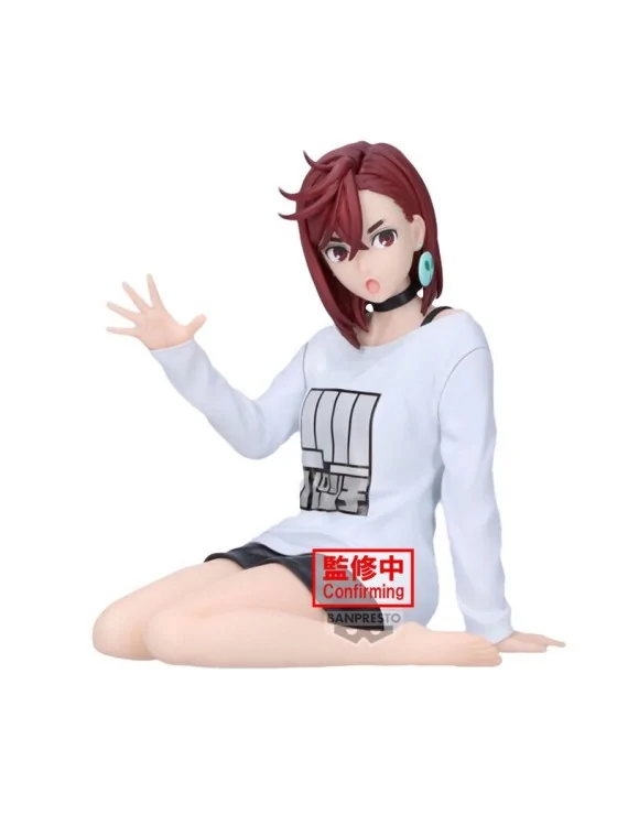 Figura Momo Relax Time Dandadan 10cm de Bandai en Comics - Manga - Anime | La Cueva Roja