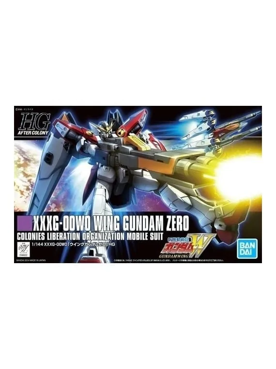 Gundam: 1/144 – HG Wing XXXG-00W0 Wing Gundam Zero de Bandai en Bandai | La Cueva Roja