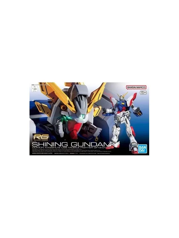 Gundam: 1/144 RG Shining Gundam de Bandai en Bandai | La Cueva Roja