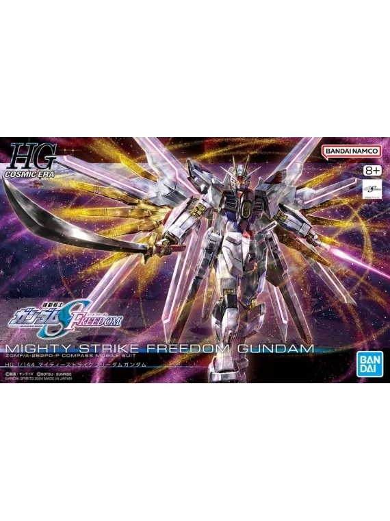 Gundam: 1/144 – Mighty Strike Freedom de Bandai en Bandai | La Cueva Roja