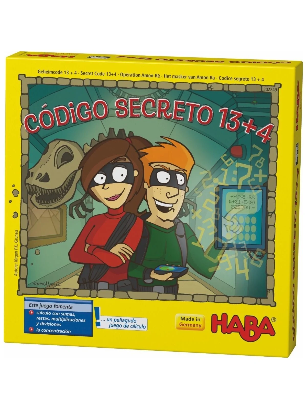 Código Secreto 13 + 4 de Haba en Juegos de Tablero | La Cueva Roja
