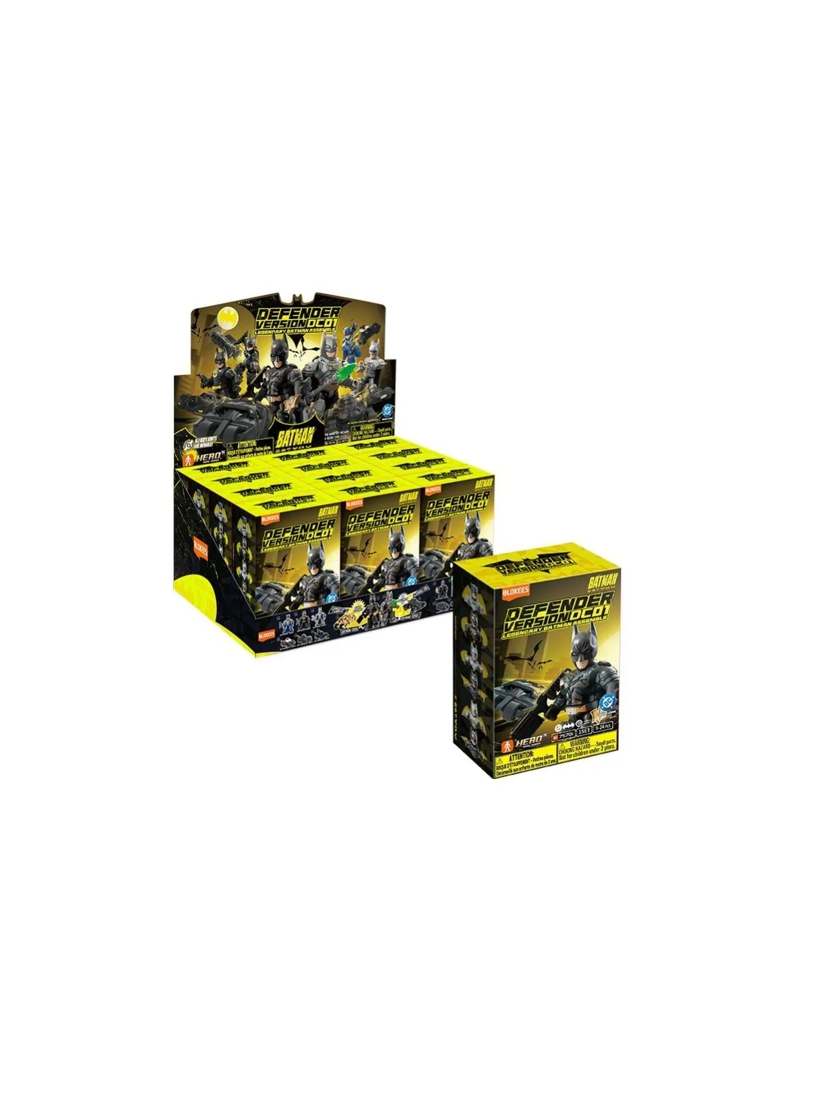 Blokees Caja Sorpresa Defender Batman Made in Gotham City (75701) de Blokees en Blokees | La Cueva Roja