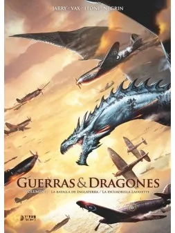 Guerras y Dragones 01: La Batalla de Inglaterra/La Escuadrilla Lafayette de Yermo Ediciones en Cómics Europeo | La Cueva Roja