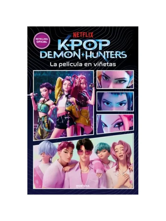 K-Pop Demon Hunters: La Película en Viñetas de Montena en Novelas Gráficas | La Cueva Roja