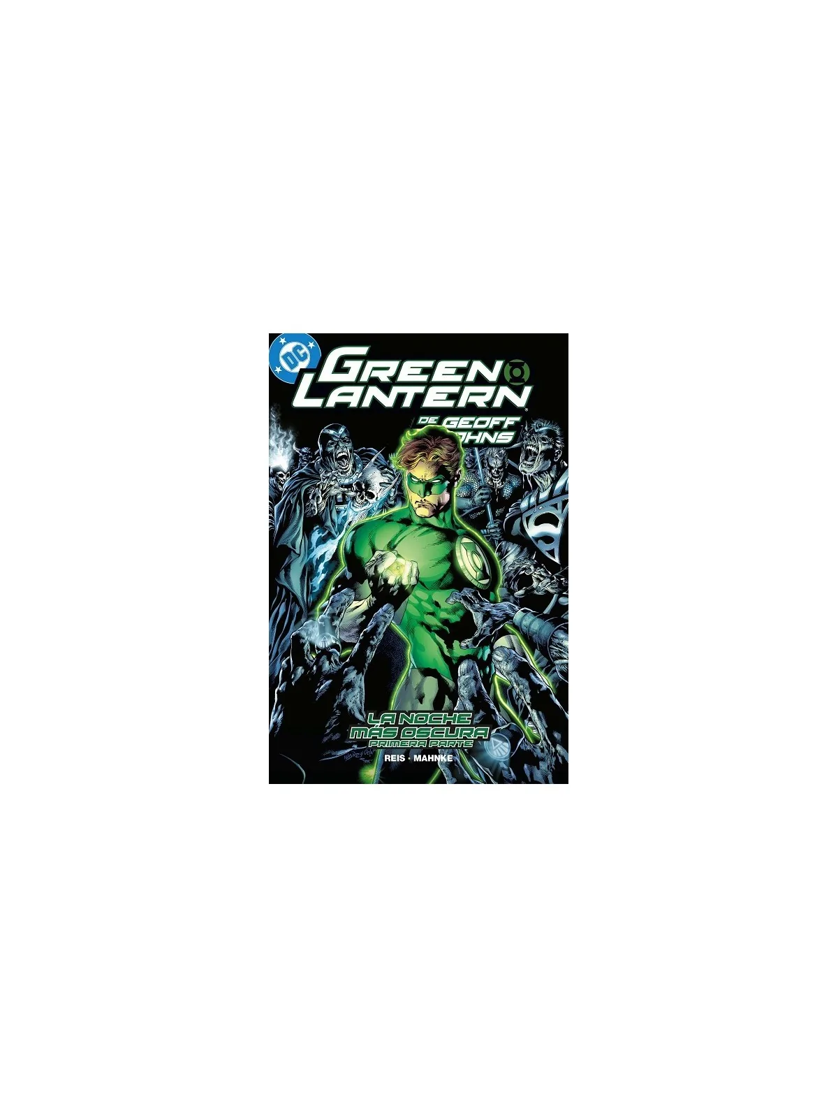 Biblioteca Green Lantern de Geoff Johns: La Noche Más Oscura (Primera Parte) de Panini Comics en Cómics Americano | La Cueva Roj