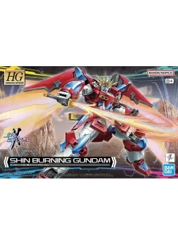 Gundam: 1/144 HG Shin Burning de Bandai en Bandai | La Cueva Roja
