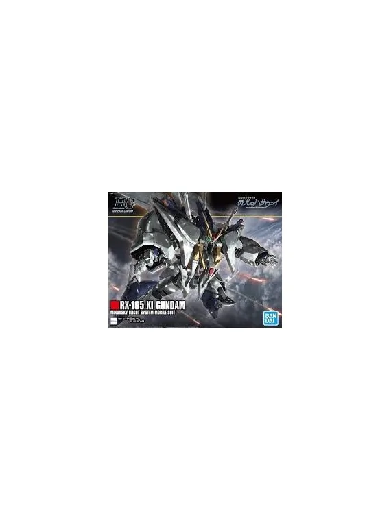 Gundam: 1/144 – HGUC RX-105 Xi (Gundam Minovsky Flight System Mobile Suit) de Bandai en Bandai | La Cueva Roja