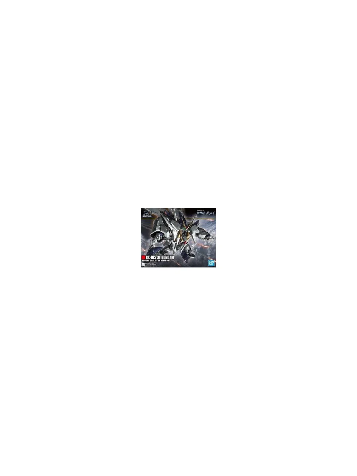 Gundam: 1/144 – HGUC RX-105 Xi (Gundam Minovsky Flight System Mobile Suit) de Bandai en Bandai | La Cueva Roja