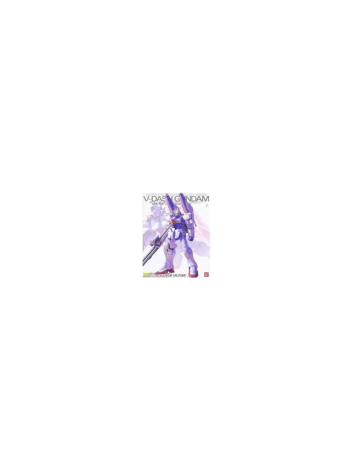 Gundam: 1/100 – MG V-Dash Gundam Ver Ka de Bandai en Bandai | La Cueva Roja