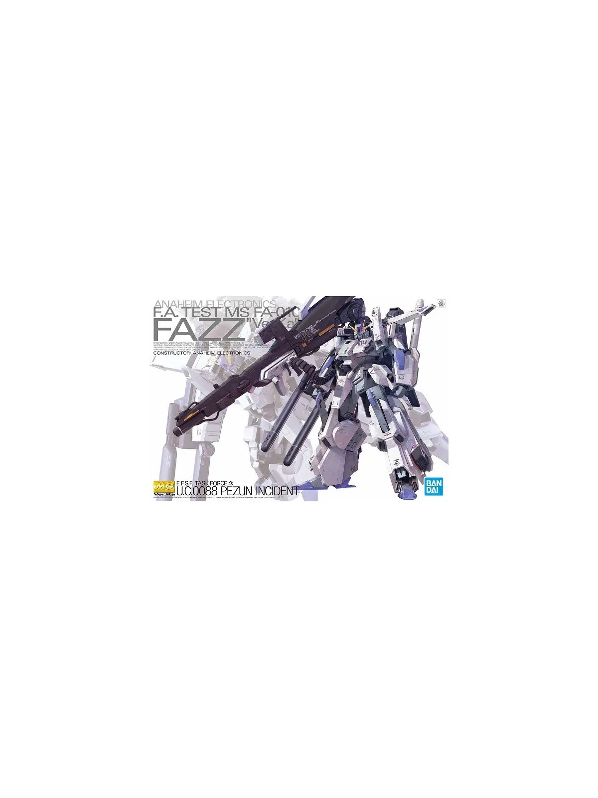 Gundam: 1/100 –FAZZ Ver.Ka de Bandai en Bandai | La Cueva Roja