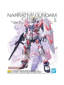 Gundam: 1/100 – MG RX-9/C Narrative (Gundam C-Packs Ver.Ka) de Bandai en Bandai | La Cueva Roja