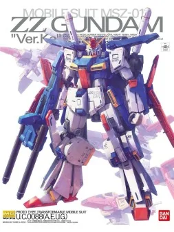 Gundam: 1/100 – MG ZZ GundamVer. KA de Bandai en Bandai | La Cueva Roja