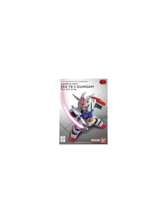 Gundam: SD Gundam EX Standard RX 78-2 de Bandai en Bandai | La Cueva Roja