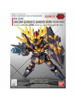 Gundam: SD Ex Unicorn Banshee Destroy de Bandai en Bandai | La Cueva Roja
